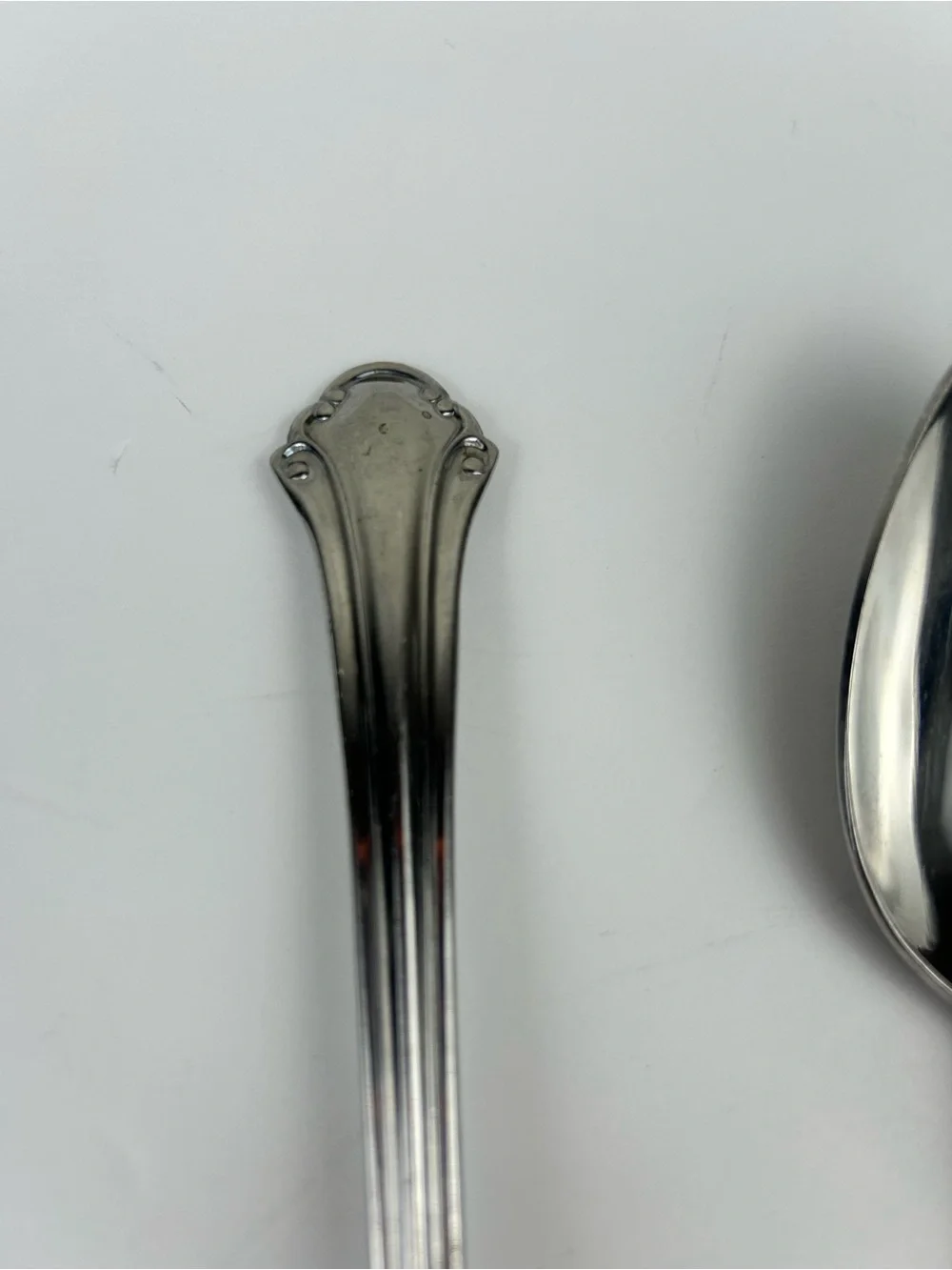 Pfaltzgraff Meridian 2 Pc Stainless Steel Serving Spoons Set Silver